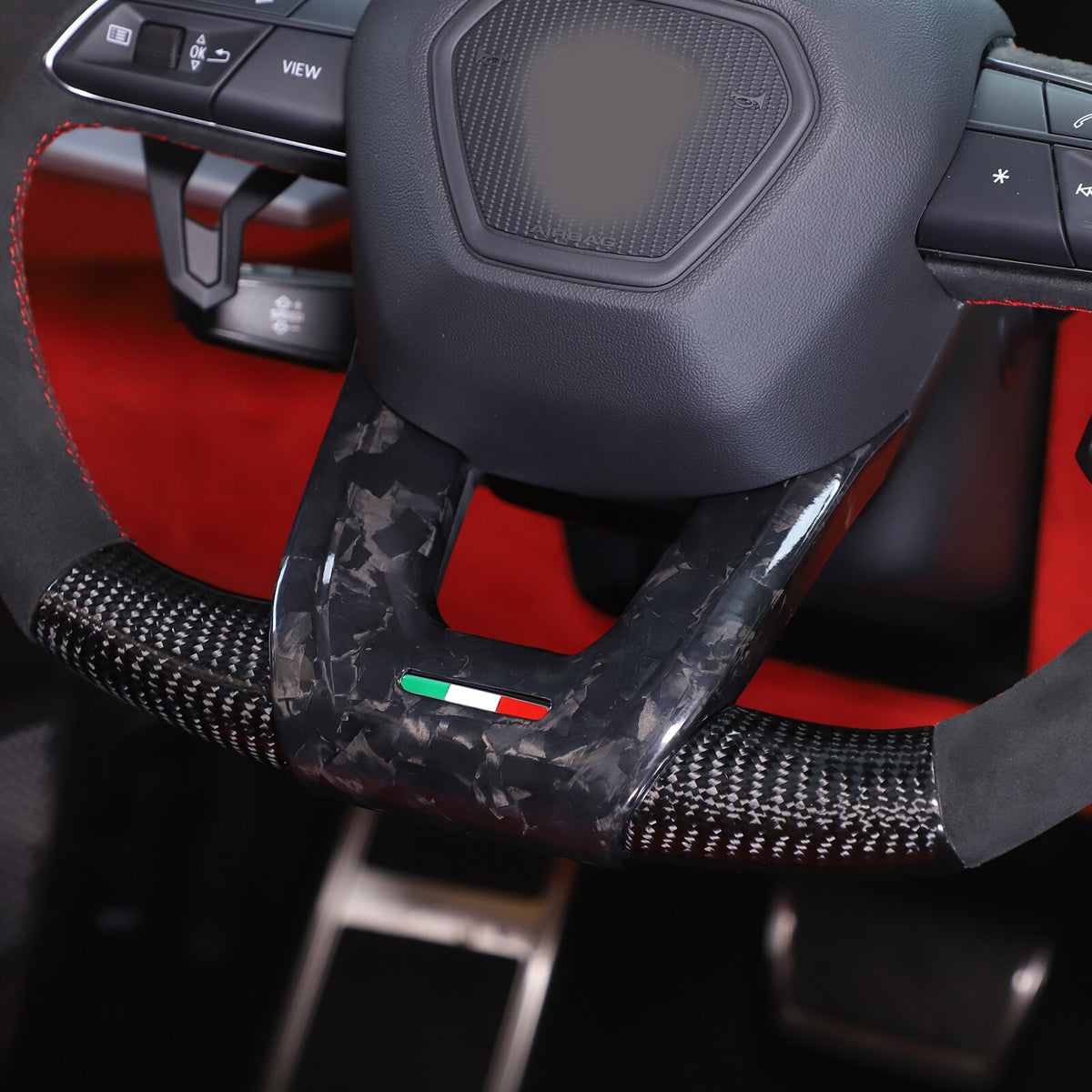 34 Styles Forged Real Carbon fiber Interior Trim Kit For Lamborghini URUS 18-23 - Variants 1-5 12
