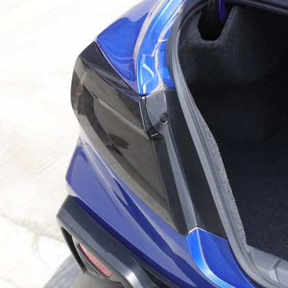 Smoked Tail Light Cover Rear Light Guards Trim Set For Subaru WRX 2022-2024 17