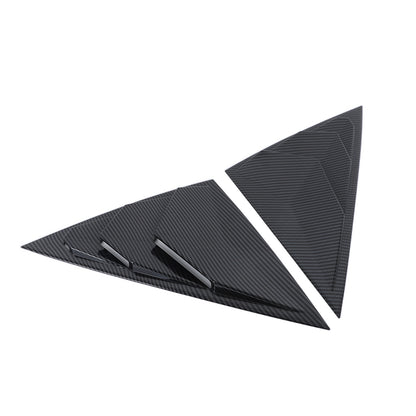 Carbon Fiber ABS Rear Quarter Window Louvers Trim For Acura Integra 2023-2024 11