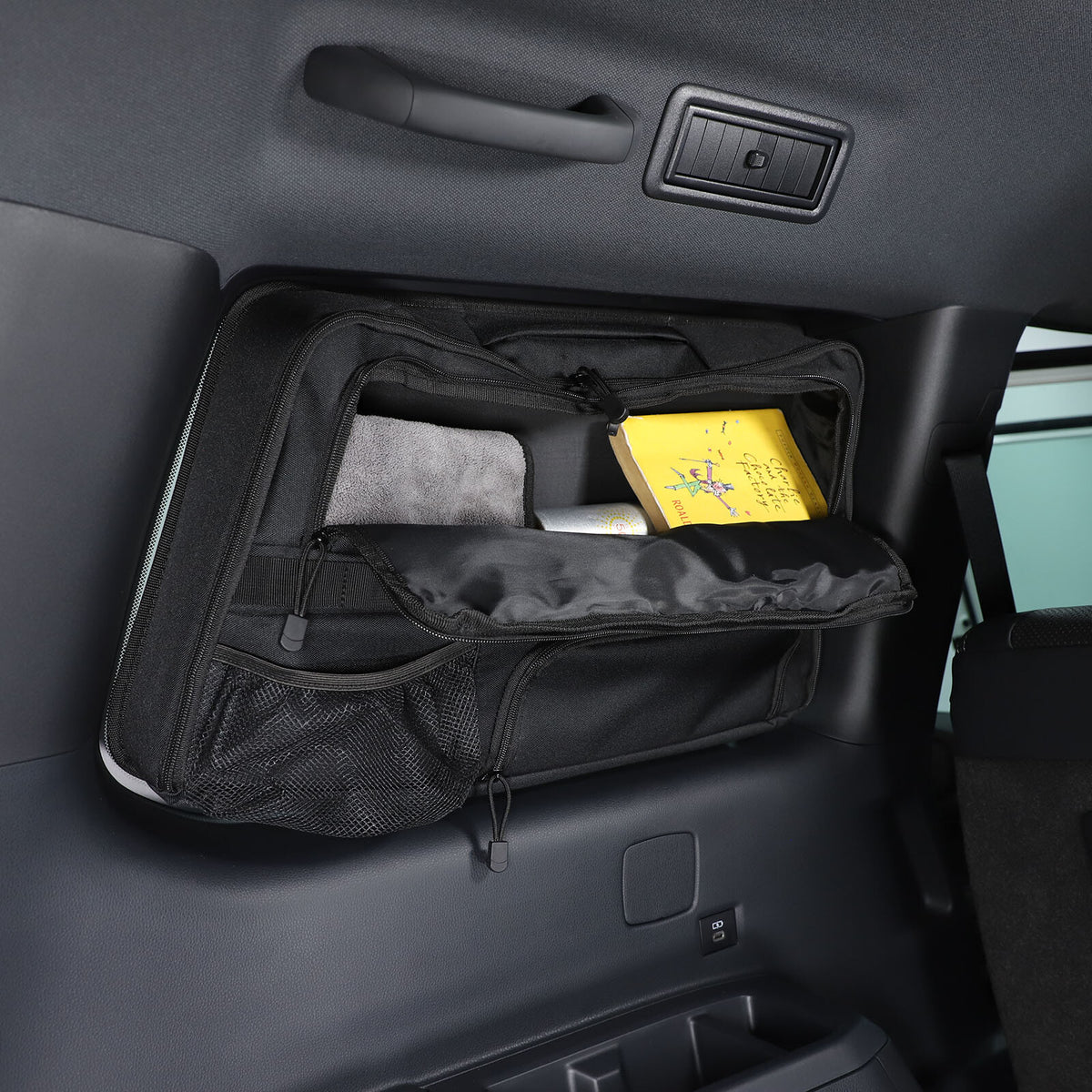 Car Trunk Left Side Window Storage Bag For Toyota Prado Land cruiser LC250 24 US 22