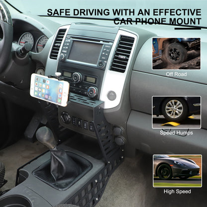 Off-Road Center Multi-Function Extension Platform For Nissan Frontier 2009-2017 21