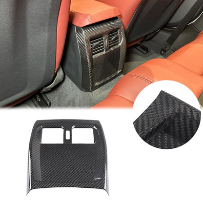 Real Carbon Fiber Rear Air Vent Trim For BMW 4 Series 430i G22 G26 2020-24 3