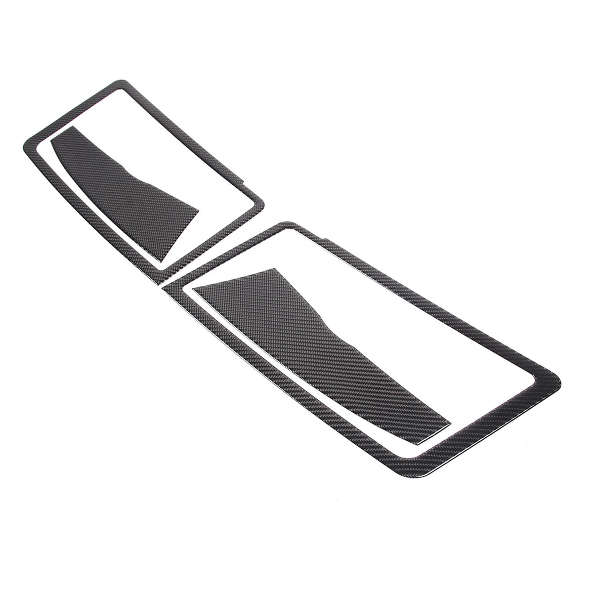 Carbon fiber Front headlight lamp cover Trim For Land Rover Defender 90 110 20+ 17