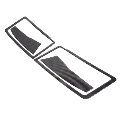 Carbon fiber Front headlight lamp cover Trim For Land Rover Defender 90 110 20+ 17