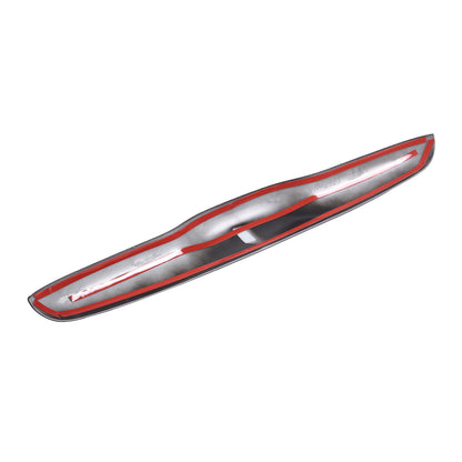 Glossy Black ABS Tailgate Trunk Handle Cover Trim For FIAT 500 2011-23 10