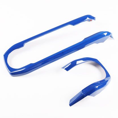 Blue ABS Dashboard Decoration U Shape Trim For Toyota Tacoma 2016-2023 US 13