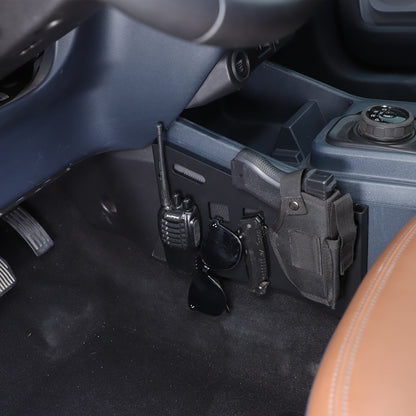Aluminum Alloy Center Console Side Strorage Hanger Bag For Ford Maverick 2022+ 17