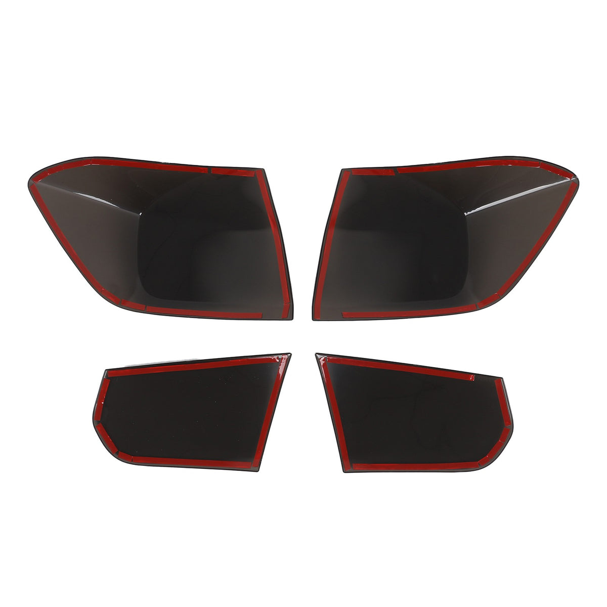 Smoked Black Rear Tail Light Cover Trim For BMW 3 Series F30 F35 /BMW M3 F80 16