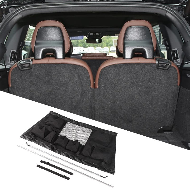 Rear Trunk Cargo Net Storage Bag Tray For Volvo XC90 2015+ 19