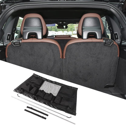 Rear Trunk Cargo Net Storage Bag Tray For Volvo XC90 2015+ 19