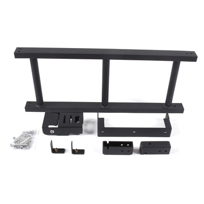 Black Alloy Back Tail Door Roof Ladder Climb For LR Defender 90 110 130 2004-18 13