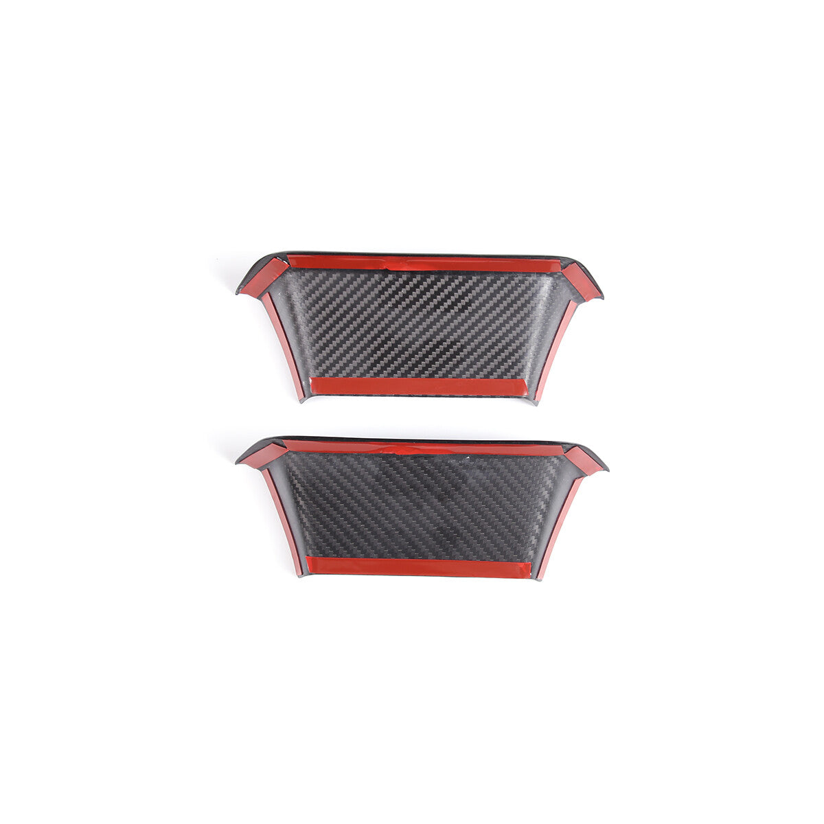Real Carbon fiber Seat Headrest Back Hook Cover Trim For Lamborghini URUS 18-23 9