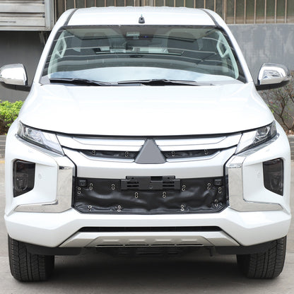 Front Grille Anti-Freezing Cover Trim For Mitsubishi L200 Triton 2019-2023 15