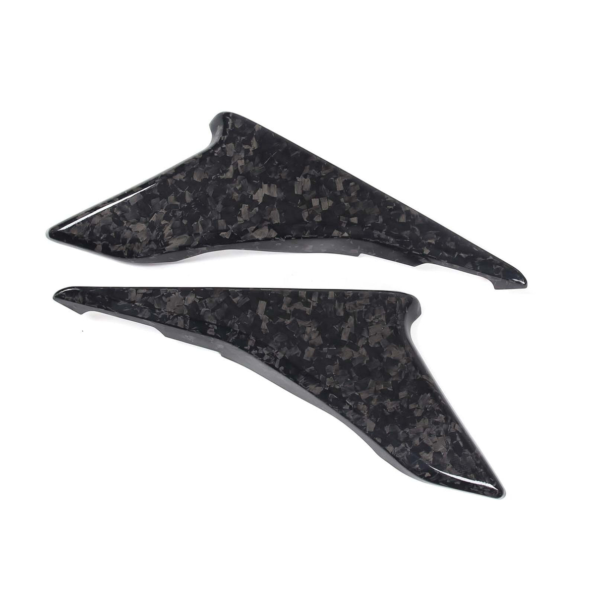 Forged Dry Carbon Fiber Interior Door Panel Cover Trim For Corvette C8 20-26 6