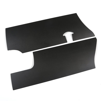 Matte Dry Real Carbon Fiber Center Console Trim Cover For Corvette C6 2005-13 109