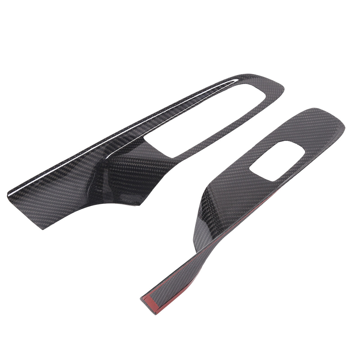 Real Carbon Fiber Window Lift Panel Cover Trim For Corvette C8 Convertible US 9