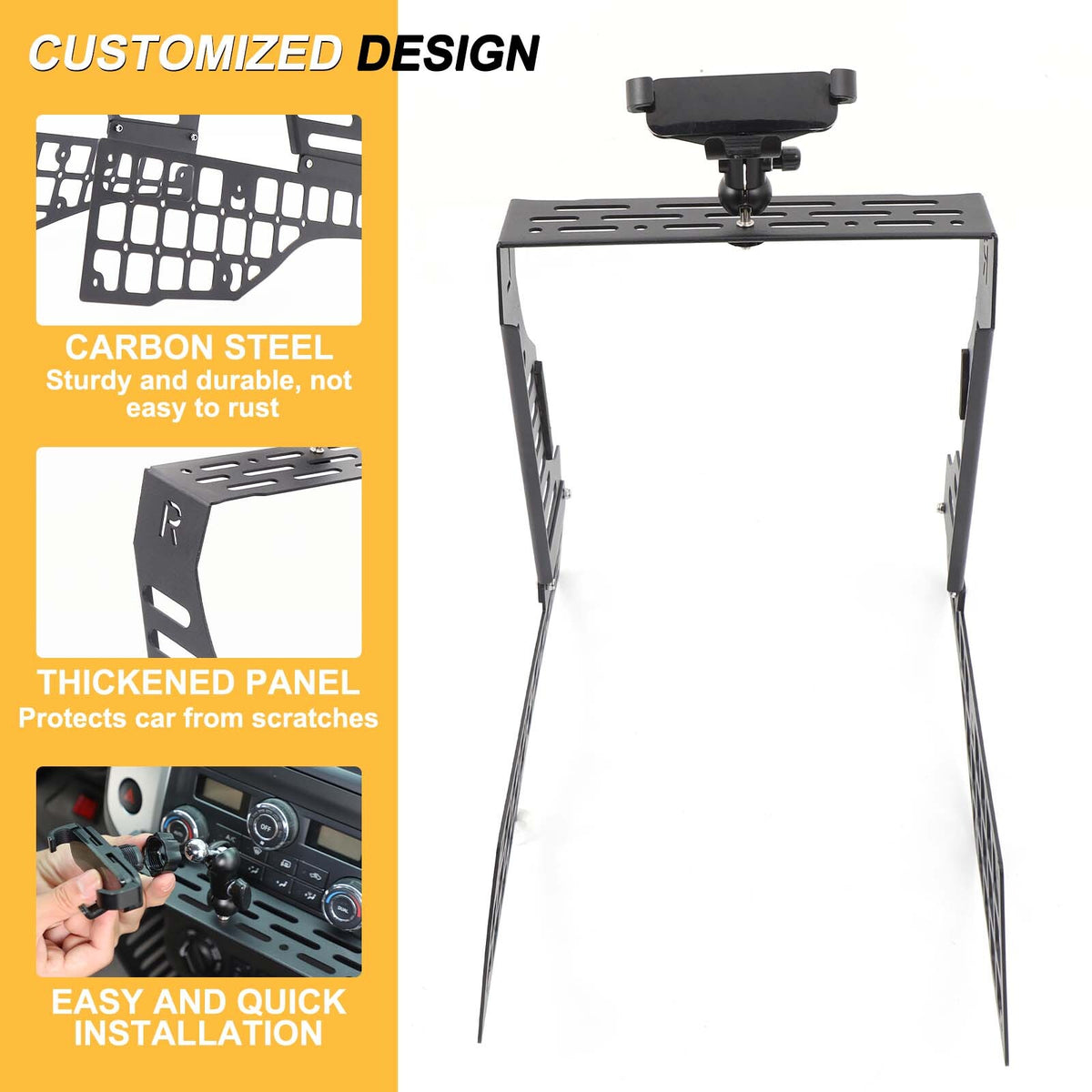 Center Console Multi-Function Extension Platform For Nissan Frontier 2009-2017 5