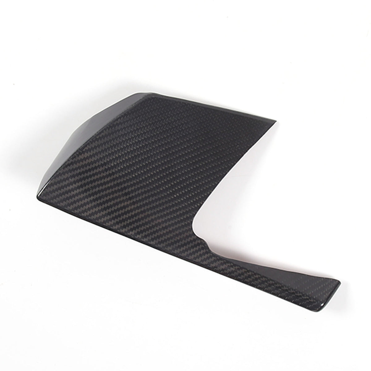 Real Dry Carbon Fiber Driver Side Air Vent Upper Trim For Corvette C8 20-25 11