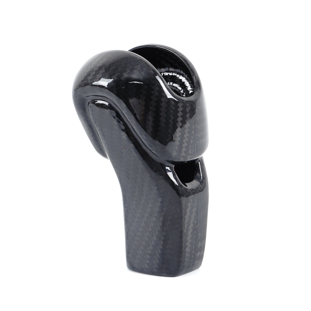Real Carbon Fiber Center Gear Shift Head Cover Trim For Porsche Macan 2022 9