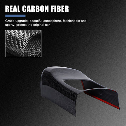 Honeycomb Carbon Fiber Rear Storage Box Panel Trim For Toyota Supra A90 2019-24 7