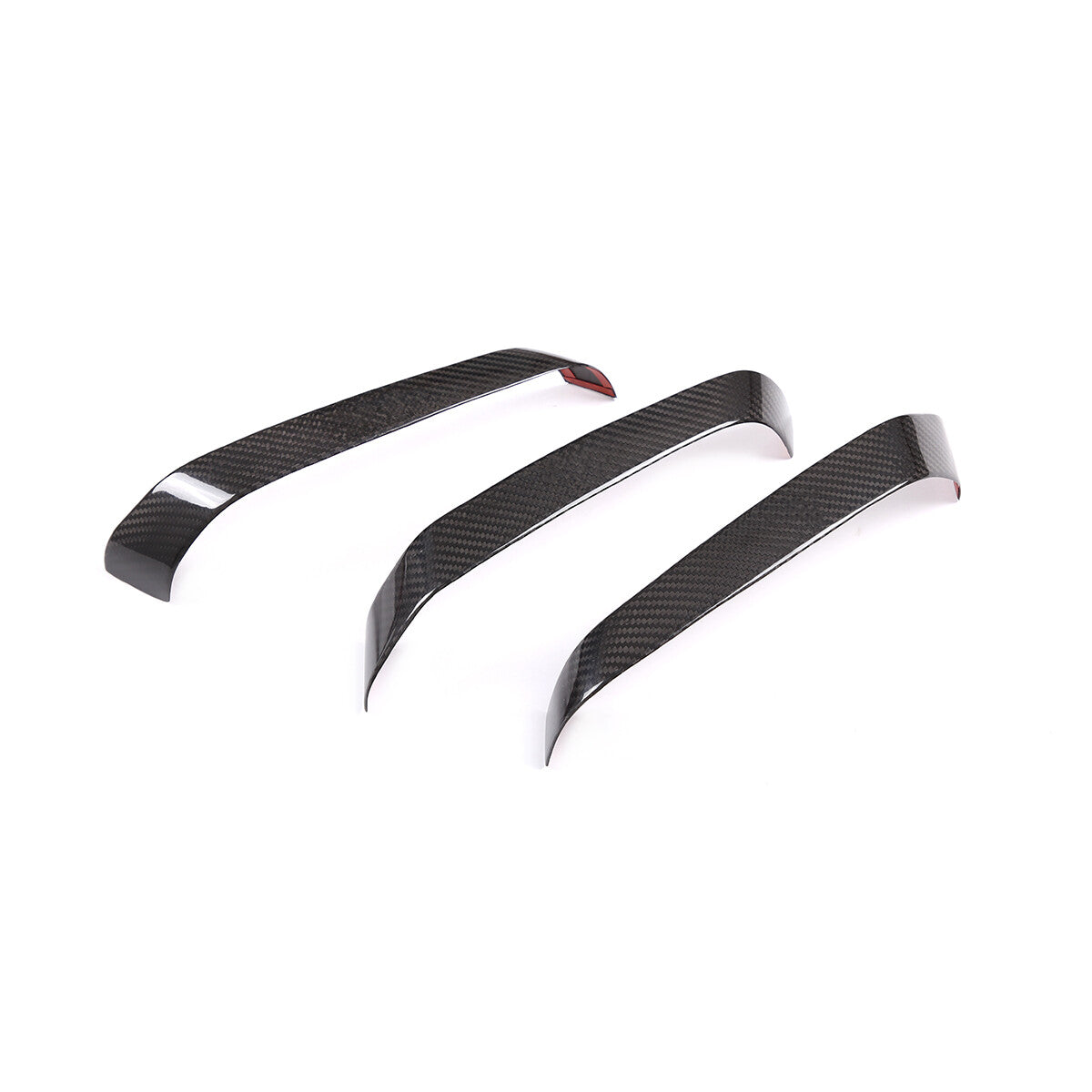 For Maserati Ghibli /Quattroporte 14-24 Real Carbon Fiber Door Handle Panel Trim 7