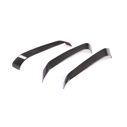 For Maserati Ghibli /Quattroporte 14-24 Real Carbon Fiber Door Handle Panel Trim 7