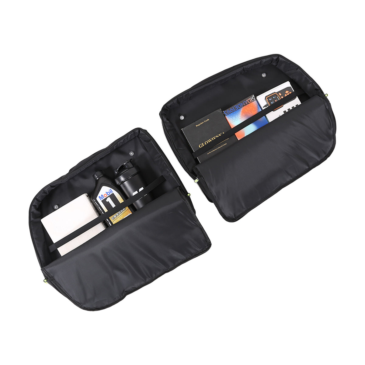 Tailgate Rear Door Cargo Trunk Storage Bag Organizer For Toyota Prado FJ150 2010 5