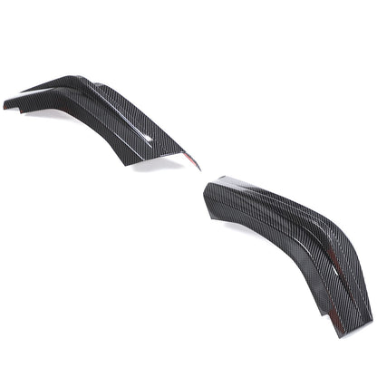 Carbon Fiber ABS Front Bumper Corner Molding Trim For Toyota RAV4 XA60 2026+ 4