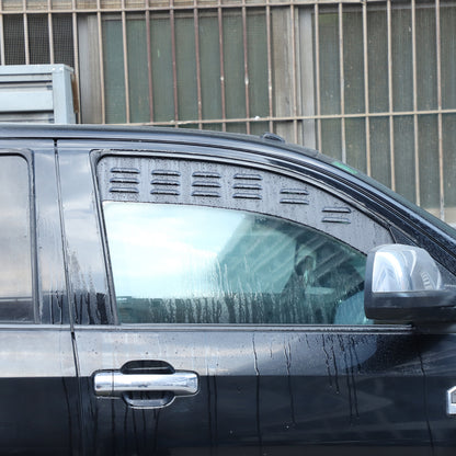 Black Alloy Front Window Louver Shutter Cover Trim For Toyota Tundra 2014-21 US 18