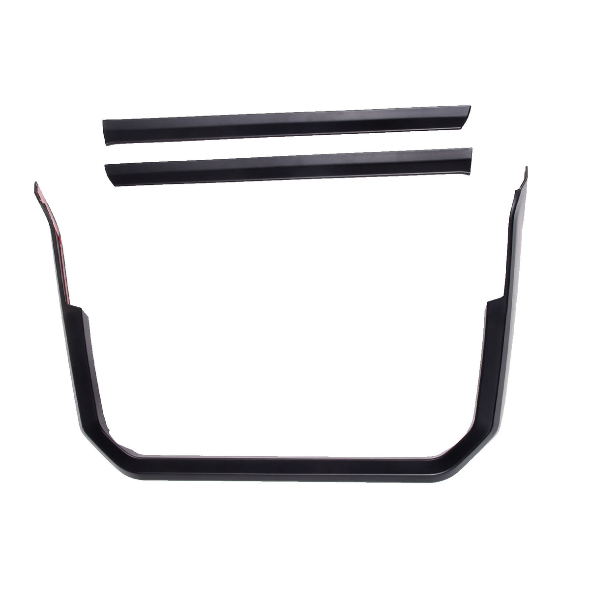 Matte Black ABS Center Console Frame Trim Cover For Tundra / Sequoia 2022-26 US 5