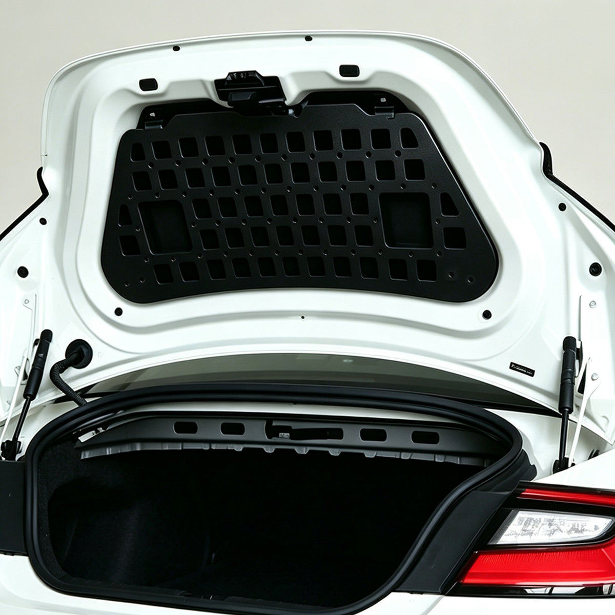 Aluminum Trunk Lid Hanging Bag Rack Molle Panel For Toyota Subaru BRZ 2022+ 2