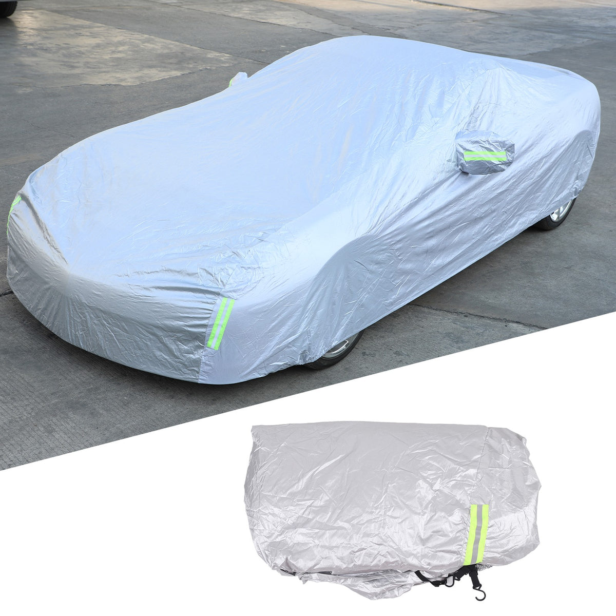 Full Car Cover Outdoor Waterproof Sun Heat Resistant For Corvette C6 2005-2013 5