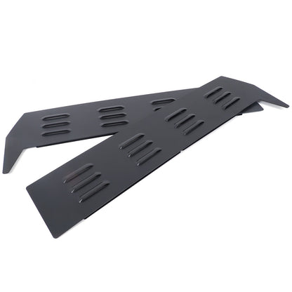 Aluminum Door Window Louver Air Vent Panel Trim Cover For Nissan X-Trail 2014+ 10
