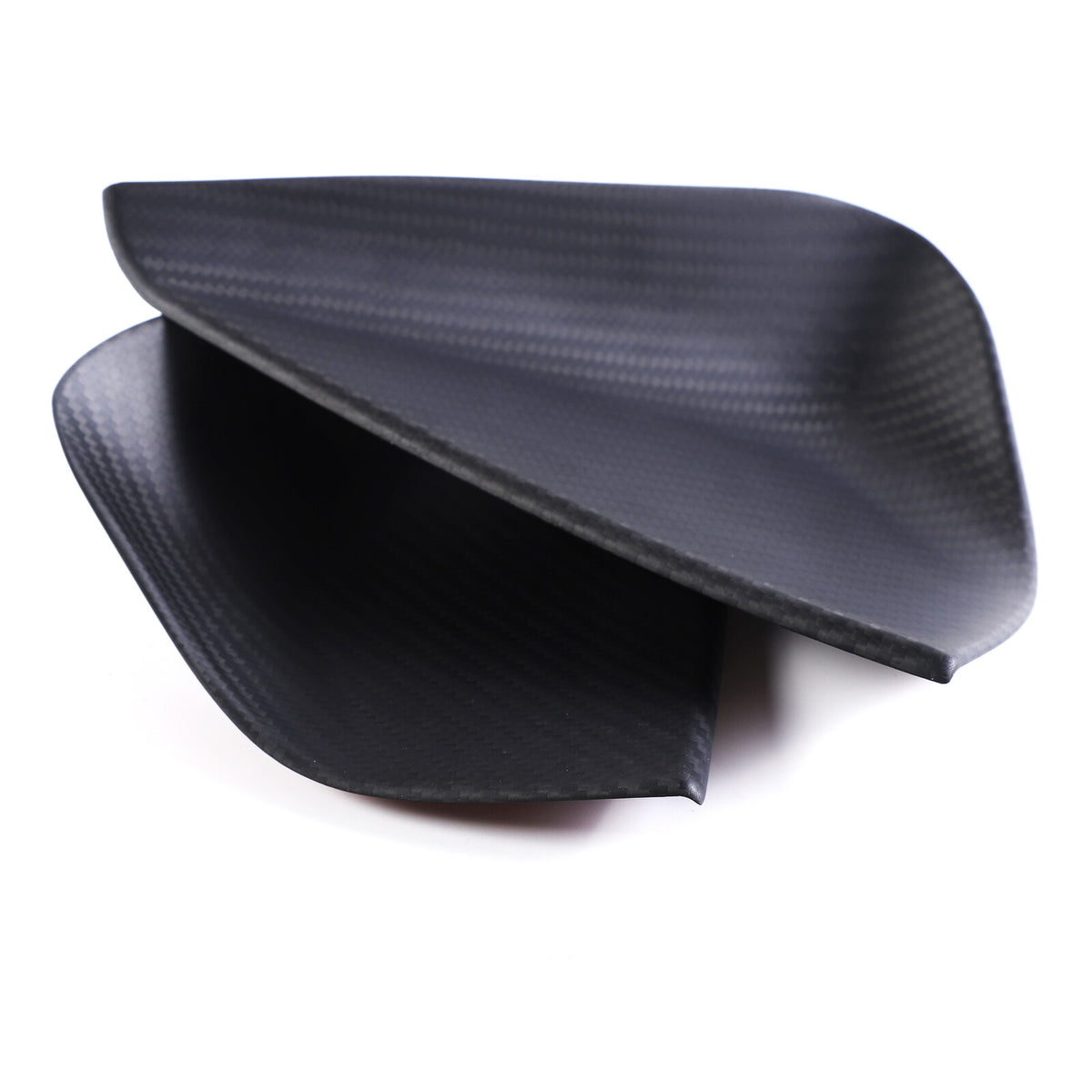 Matt Real Carbon Fiber Dashboard Anti-collision Door Trim Cover For Corvette C8 16