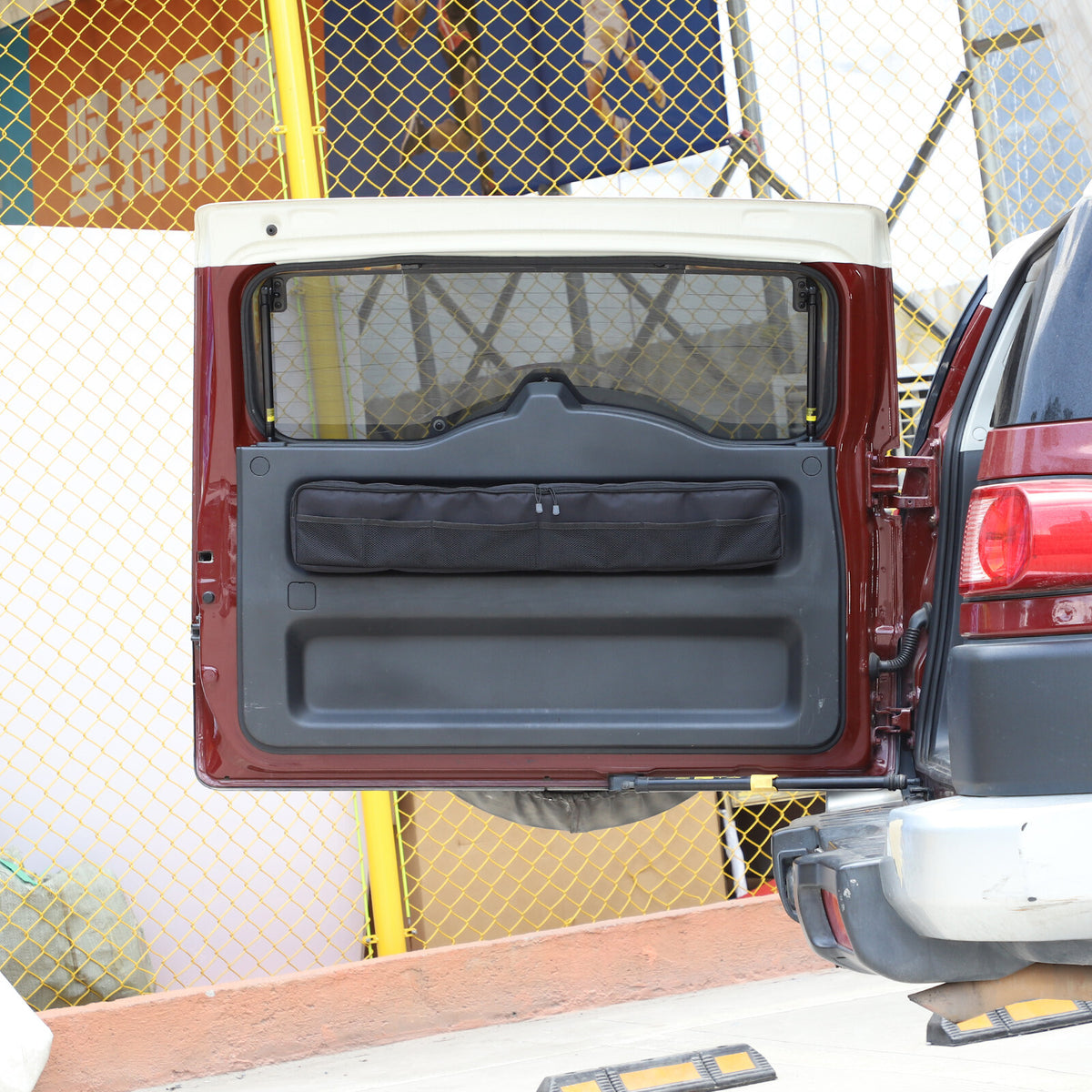 Interior Tailgate Storage Bag /Tool Organizer for Toyota FJ Cruiser 2007-21 9