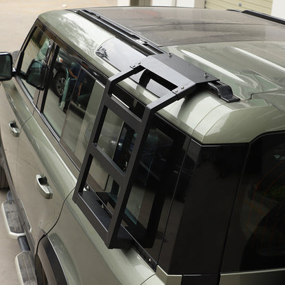 Back Rear Roof Ladder Tailgate Passanger Side Rack For LR Defender 20-24 US 11