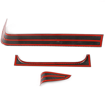 Carbon Fiber Dashboard Display Panel Trim For Mercedes Benz G Class W463 2019-20 12