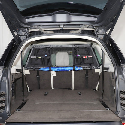 Trunk Divider Net Storage Bag Box Tray For Land Rover Discovery 5 L462 2017+ 2