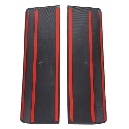 ABS Carbon Fiber Center Armrest Box Cover Trim For BMW iX I20 2022-2024 14
