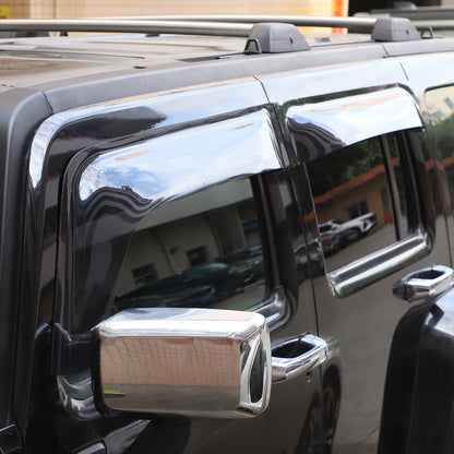 ABS Window Visor Sun Rain Guard Weather Shield Fit For Hummer H3 10
