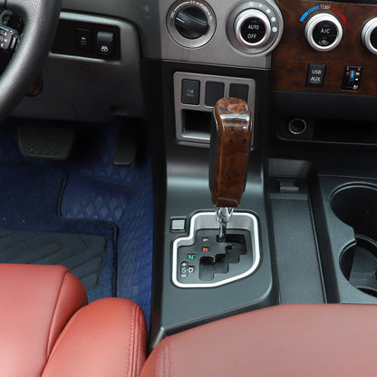 Matte Black Central Gear Shift Panel Cover Trim For Toyota Tundra 2007-2013 US 10