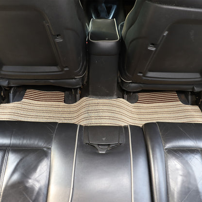 Red Car Floor Mats Cargo Carpets Foot Pads For Hummer H3 2005-2009 2