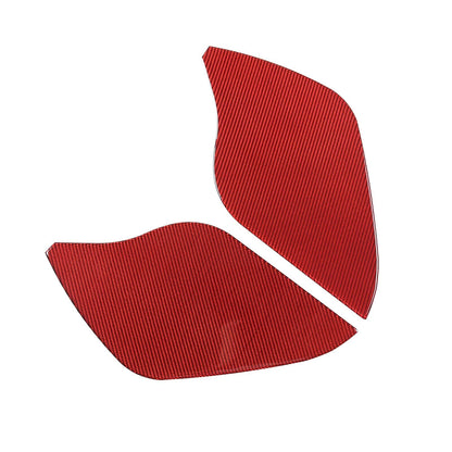 Red Carbon Fiber Door Pad cushion Panel Cover Sticker For Corvette C6 2005-13 US 10