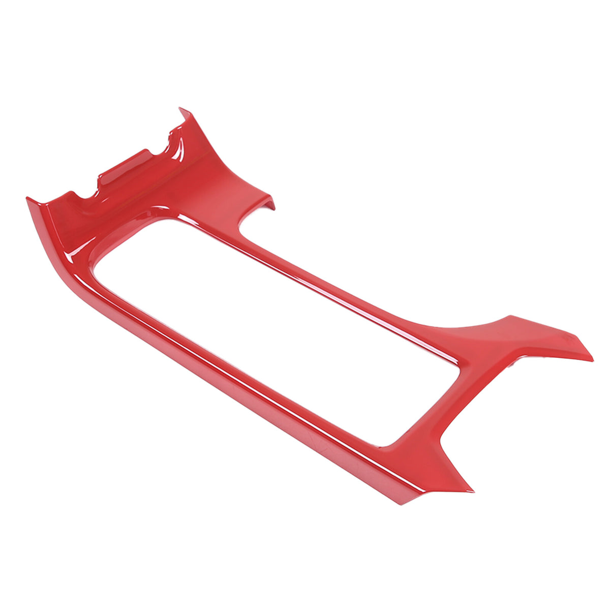 Red ABS Center Console Gear Shift Cup Holder Trim for Subaru WRX VB MT 2022-24 12