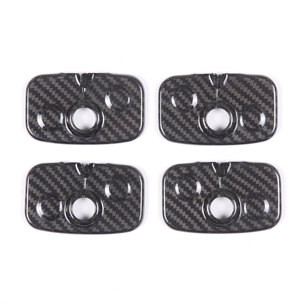 Real Dry Carbon Fiber Center Console Interior Trim Cover For Tesla Model S 23+ 67