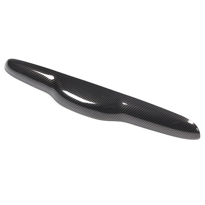 ABS Carbon fiber Tailgate Trunk Handle Cover Trim For FIAT 500 2011-23 14
