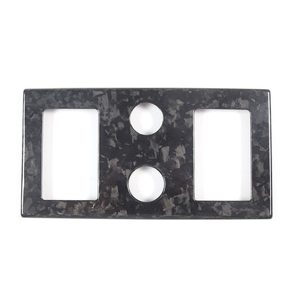 Forged Real Carbon Fiber Center Gear Shift Panel Trim For Range Rover Vogue 23+ 14