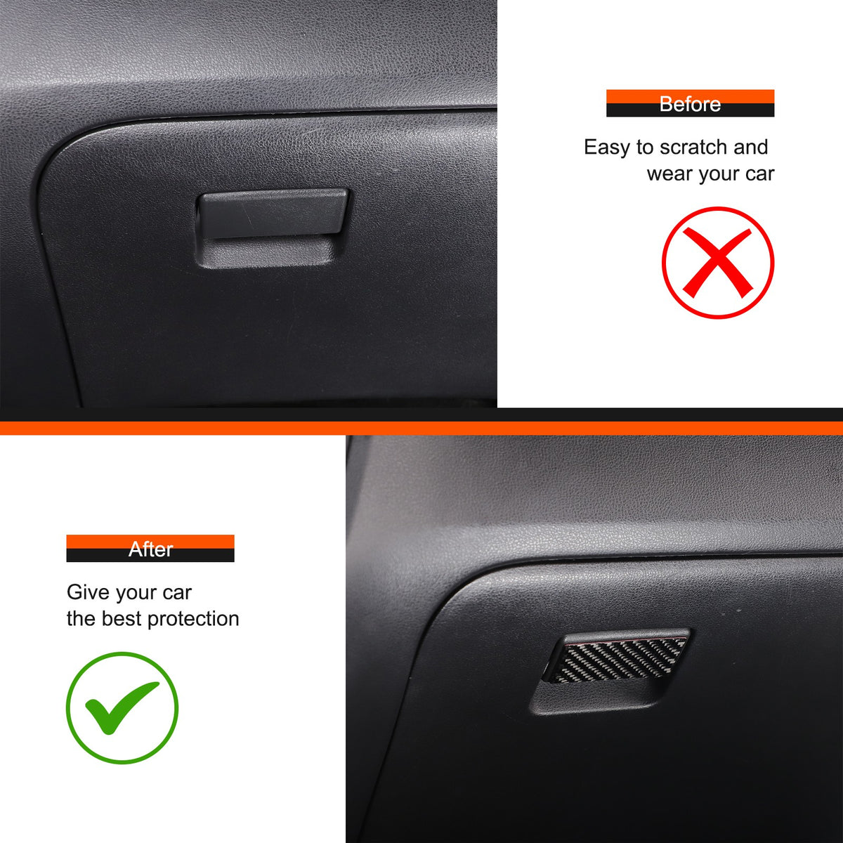 Soft Carbon Fiber Interior Center Console trim Sticker For Nissan Juke 2011-2019 5