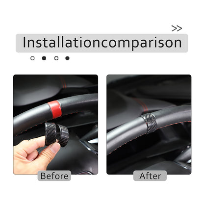 Carbon Fiber Interior Trim Cover Set For Corvette C8 2020-2026 8