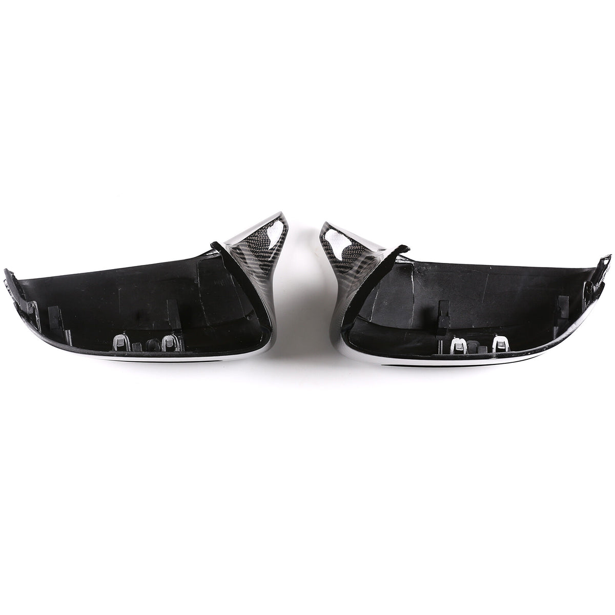 Real Carbon Fiber Rearview Mirror Cover Caps For 19-21 BMW 3 G15 G20 G21 G22 G30 12